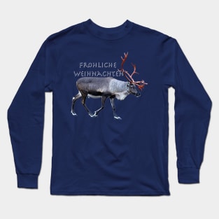 Frohliche Weihnachten Long Sleeve T-Shirt